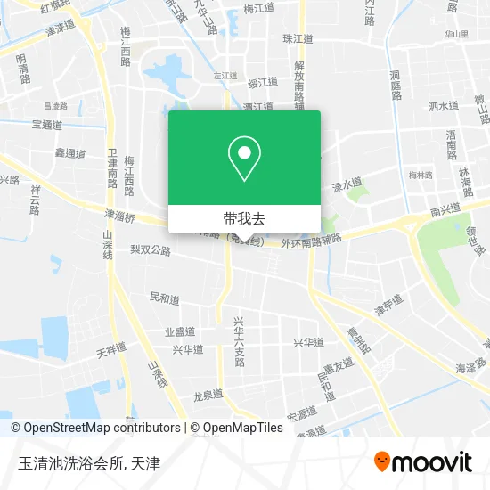 玉清池洗浴会所地图