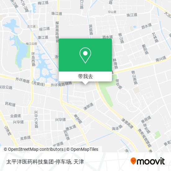 太平洋医药科技集团-停车场地图