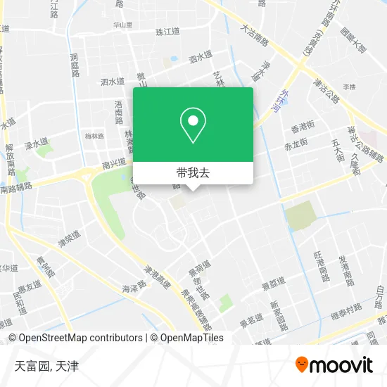 天富园地图