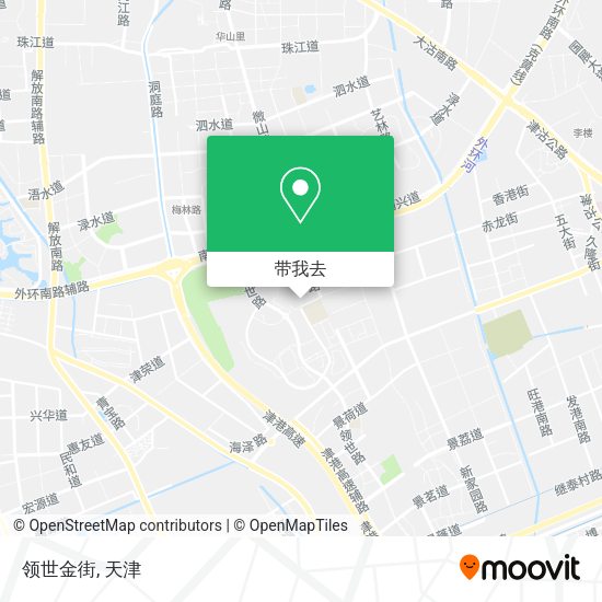 领世金街地图