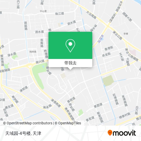 天域园-4号楼地图