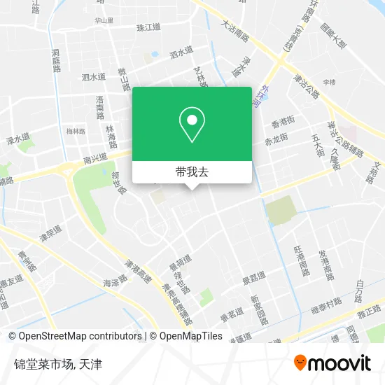 锦堂菜市场地图