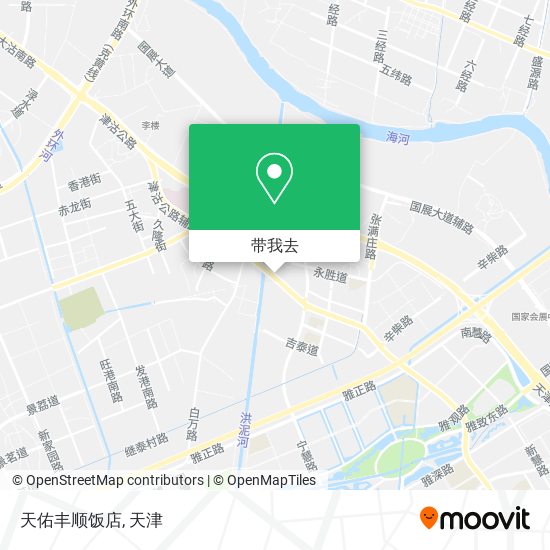 天佑丰顺饭店地图