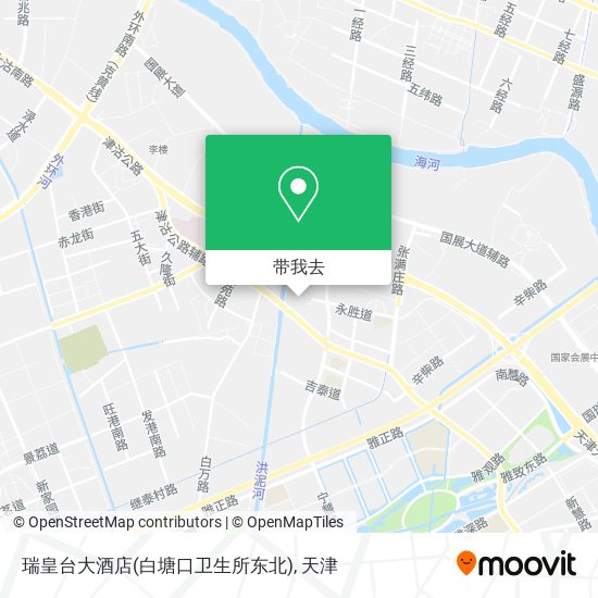瑞皇台大酒店(白塘口卫生所东北)地图