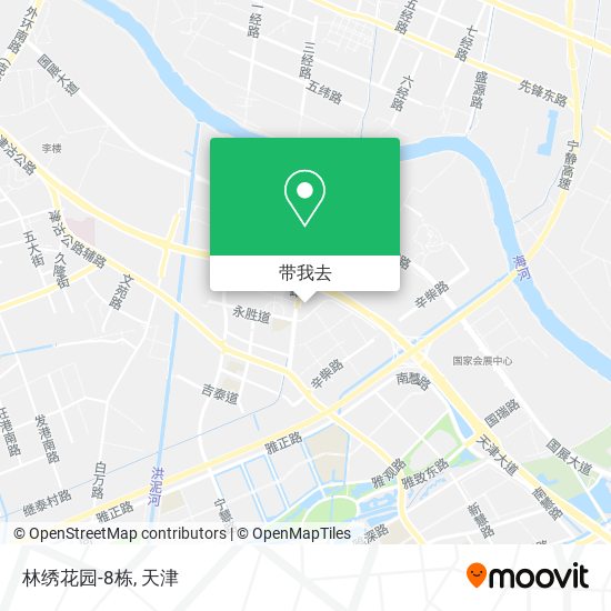 林绣花园-8栋地图