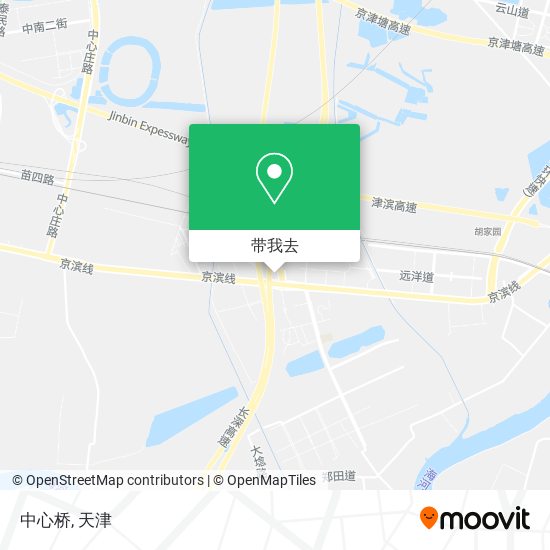 中心桥地图