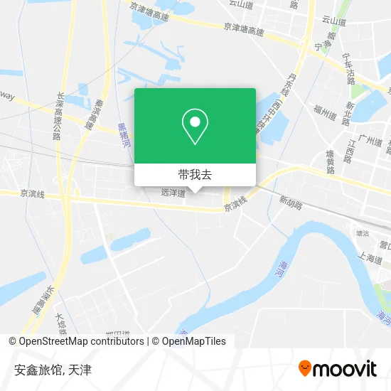 安鑫旅馆地图