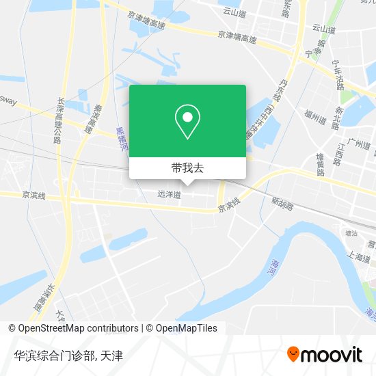华滨综合门诊部地图