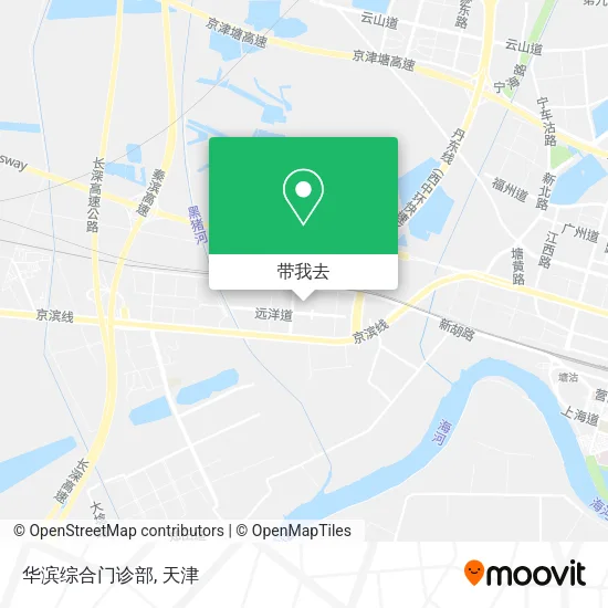 华滨综合门诊部地图