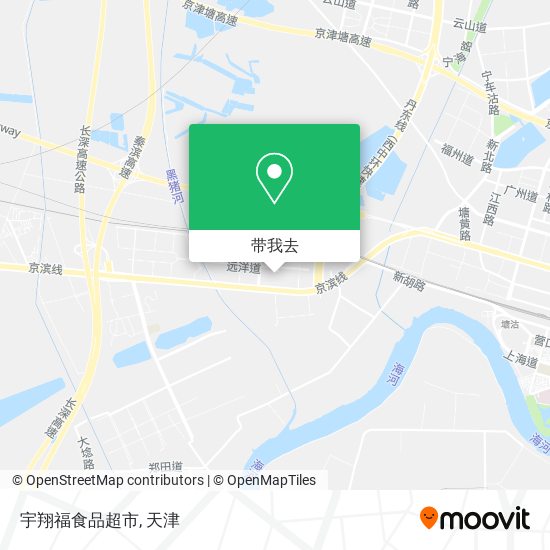宇翔福食品超市地图