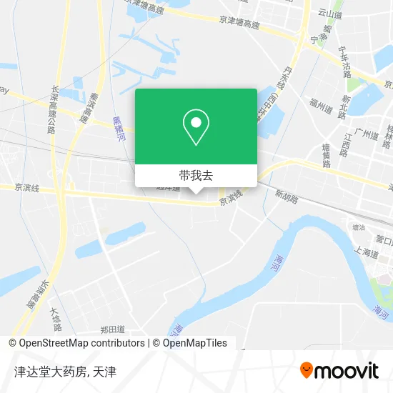 津达堂大药房地图