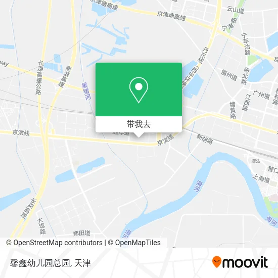 馨鑫幼儿园总园地图