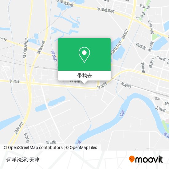 远洋洗浴地图