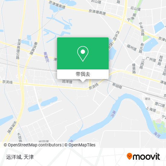 远洋城地图