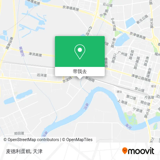 麦德利蛋糕地图