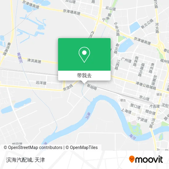 滨海汽配城地图