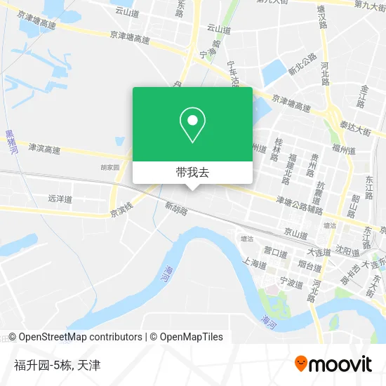 福升园-5栋地图