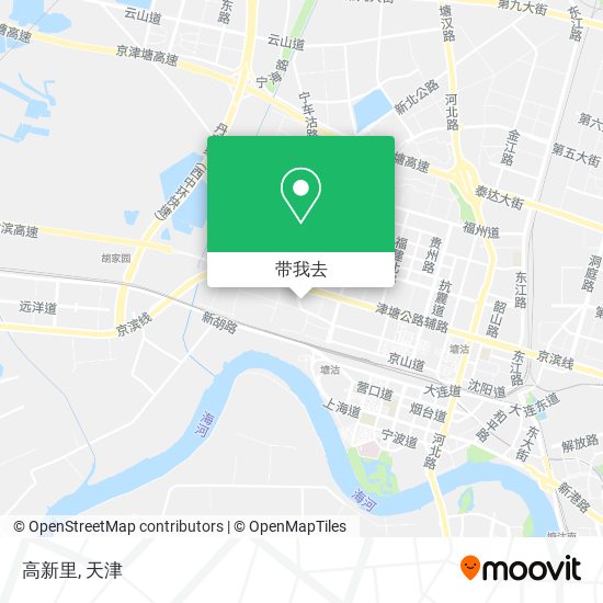 高新里地图