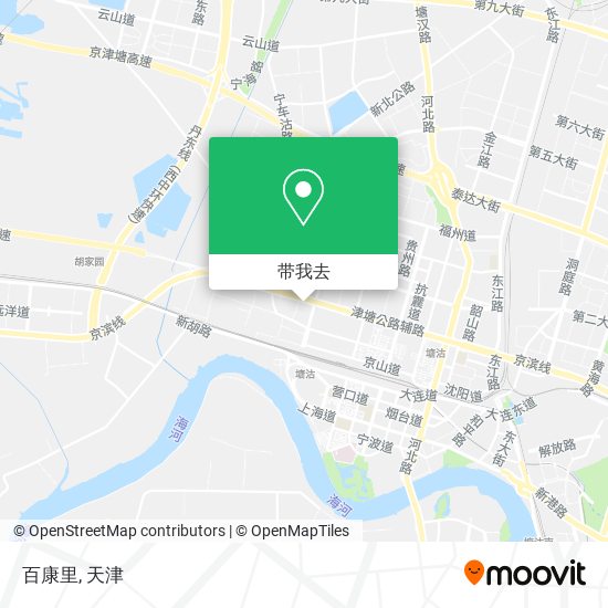 百康里地图