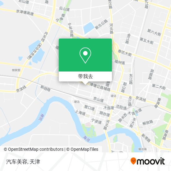汽车美容地图