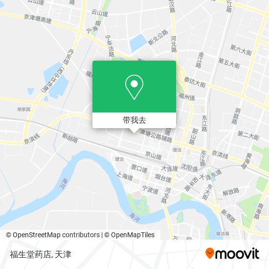 福生堂药店地图