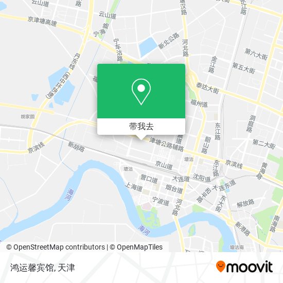 鸿运馨宾馆地图