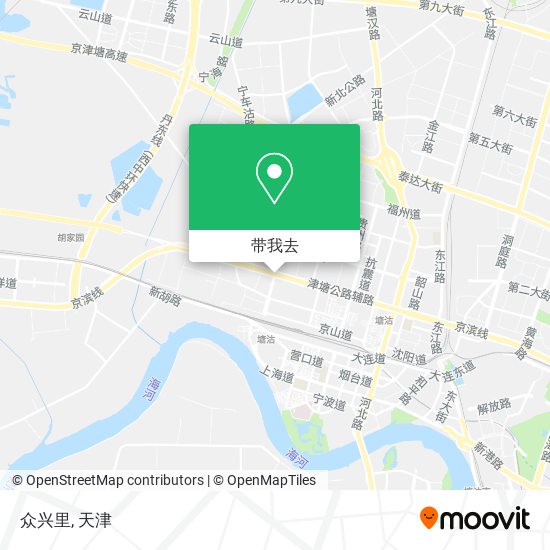 众兴里地图