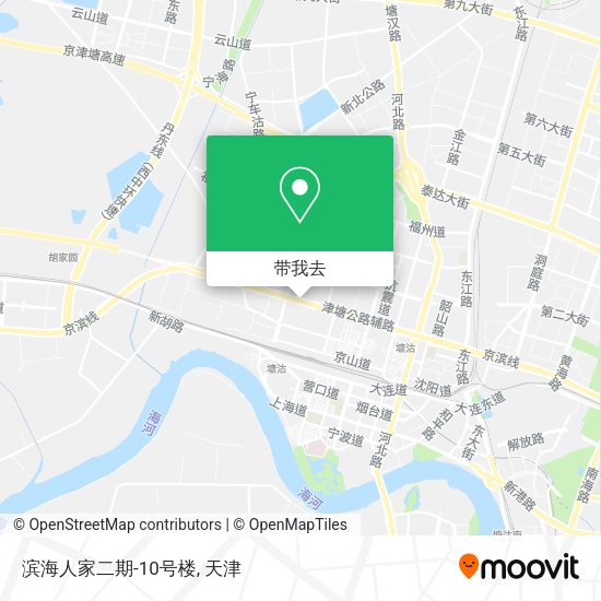 滨海人家二期-10号楼地图
