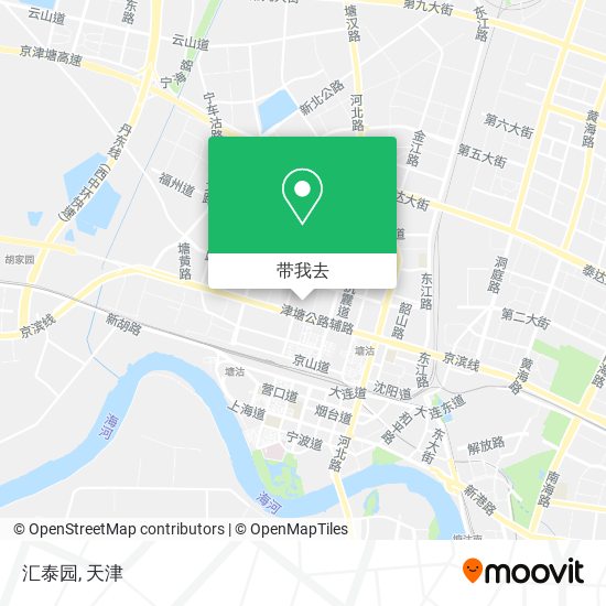 汇泰园地图