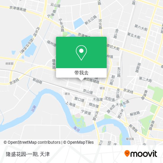 隆盛花园-一期地图