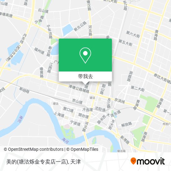 美的(塘沽烁金专卖店一店)地图
