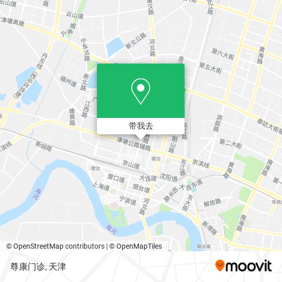 尊康门诊地图