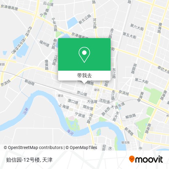 贻信园-12号楼地图