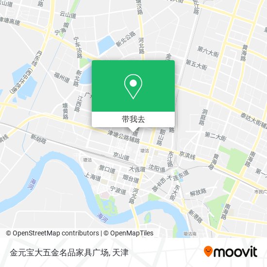 金元宝大五金名品家具广场地图