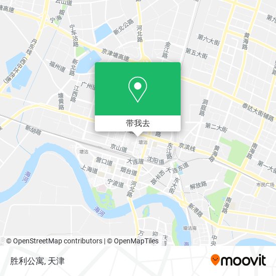 胜利公寓地图