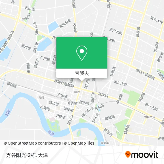 秀谷阳光-2栋地图