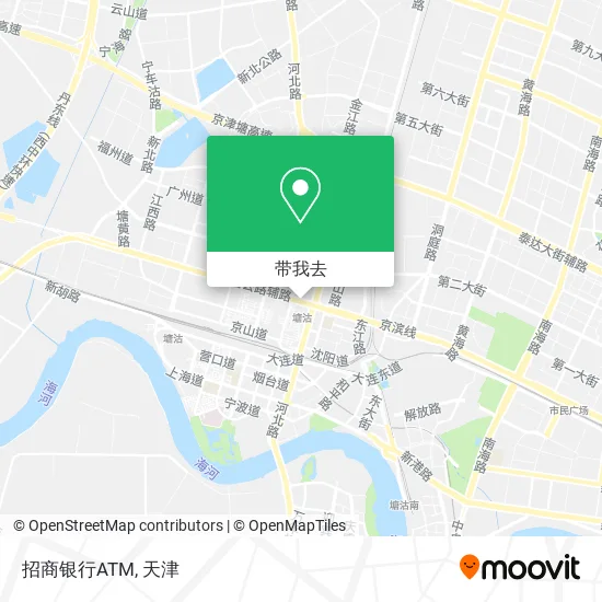 招商银行ATM地图