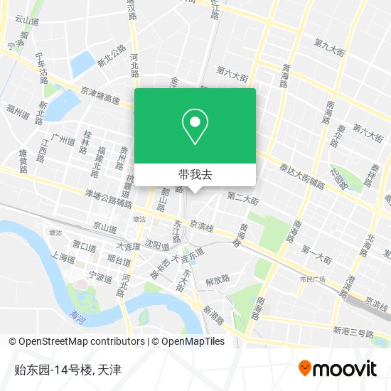 贻东园-14号楼地图