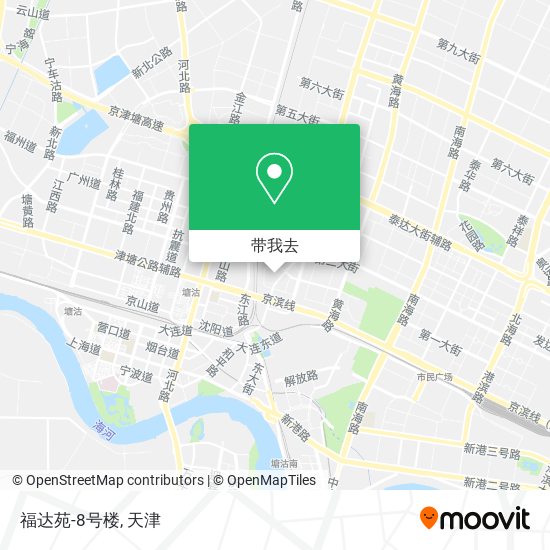 福达苑-8号楼地图