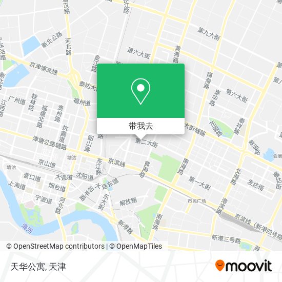 天华公寓地图