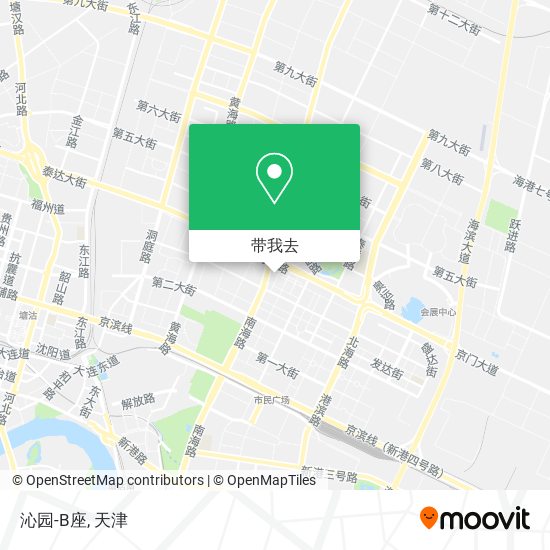 沁园-B座地图