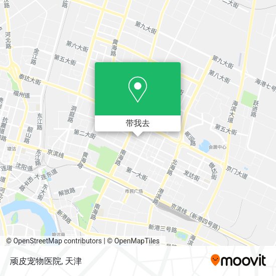 顽皮宠物医院地图