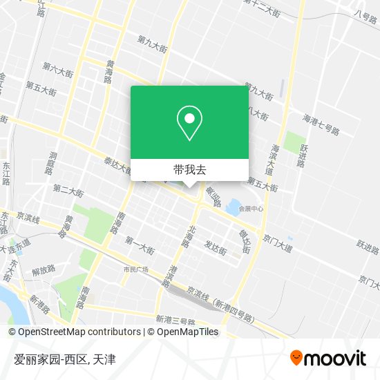 爱丽家园-西区地图