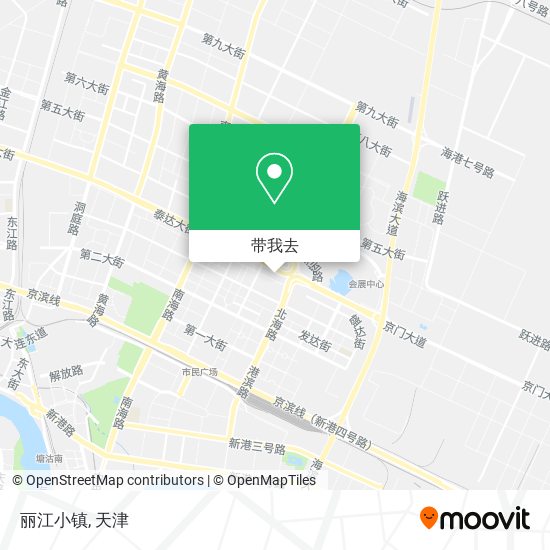丽江小镇地图