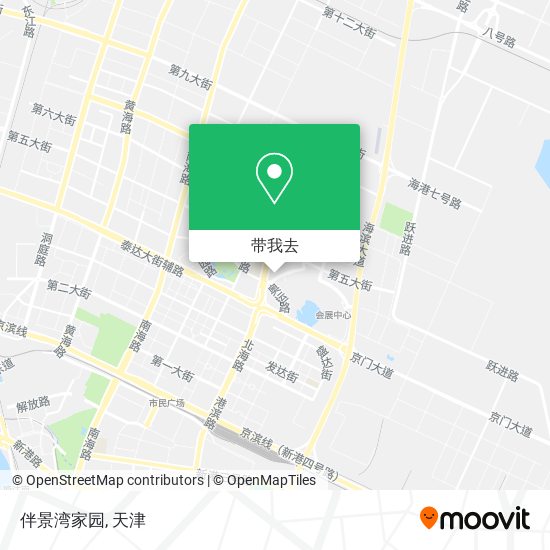 伴景湾家园地图