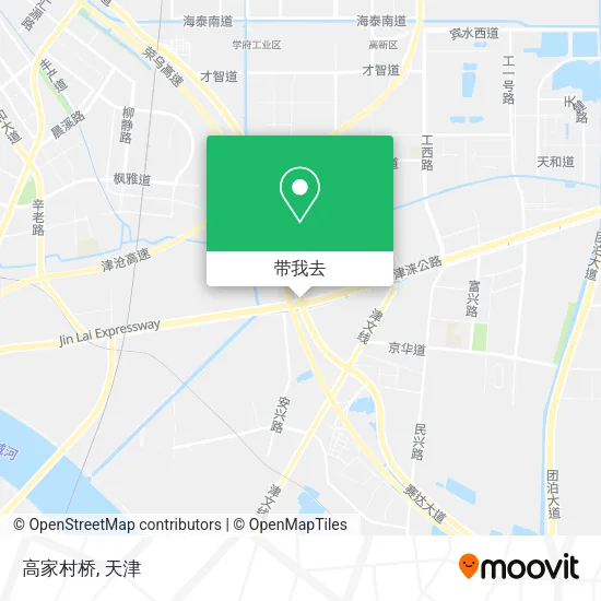 高家村桥地图
