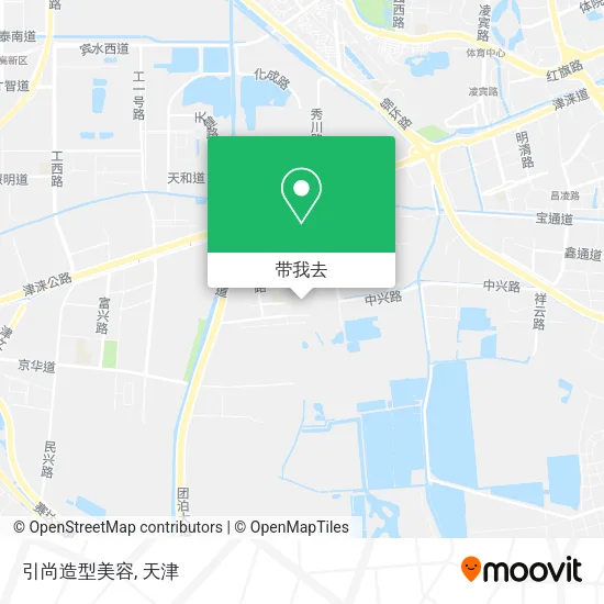 引尚造型美容地图