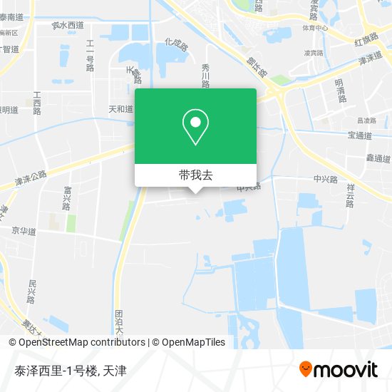 泰泽西里-1号楼地图