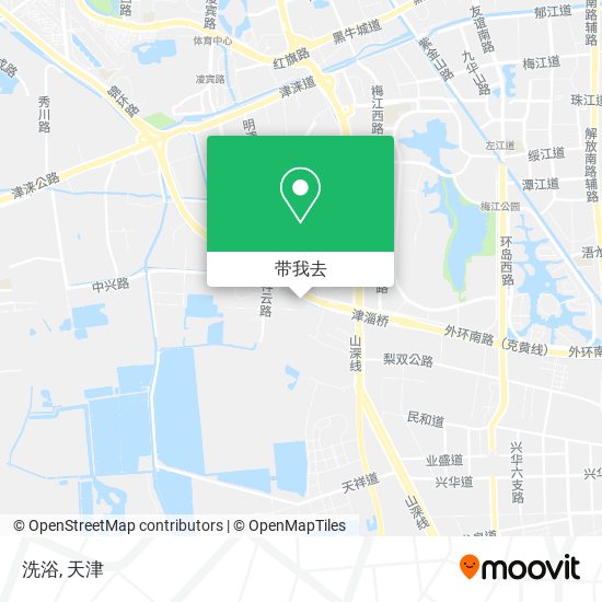 洗浴地图
