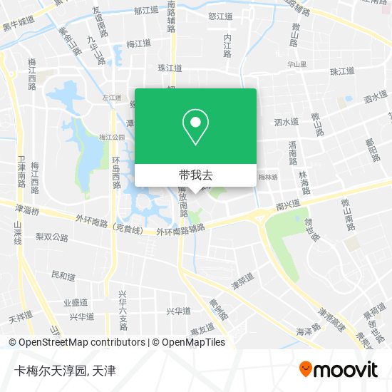 卡梅尔天淳园地图